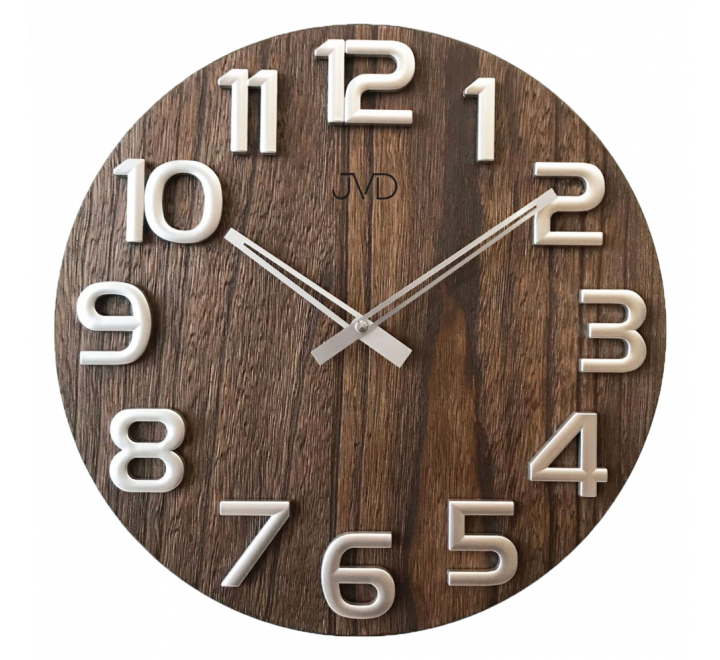 Nástěnné hodiny dřevěné JVD HT97.3