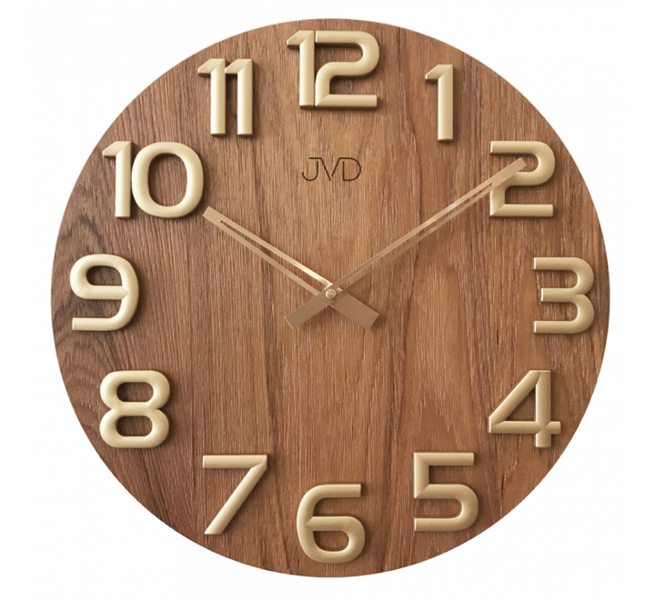 Nástěnné hodiny dřevěné JVD  HT97.5
