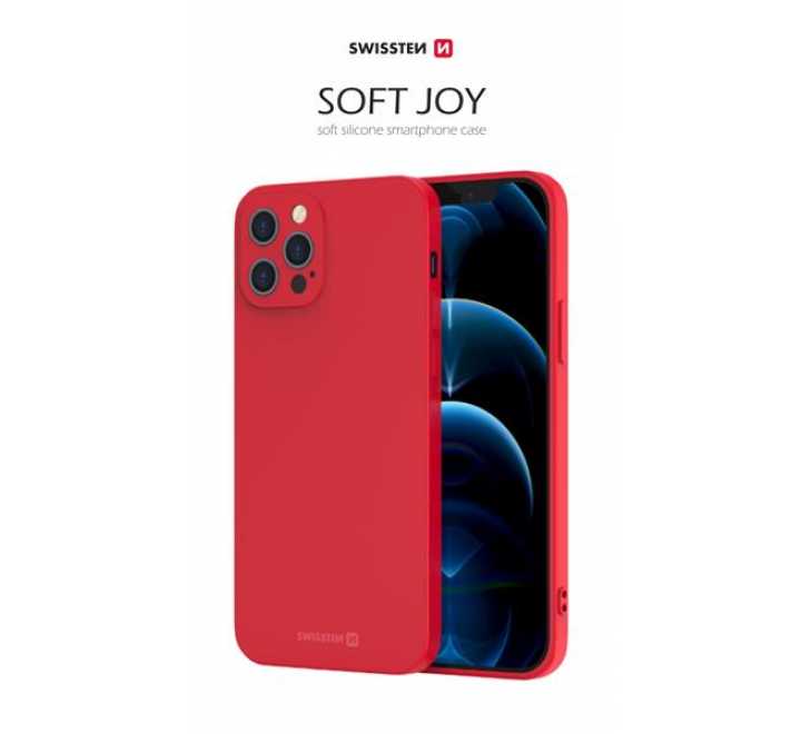 POUZDRO SWISSTEN SOFT JOY APPLE IPHONE IPHONE 11 ČERVENÉ