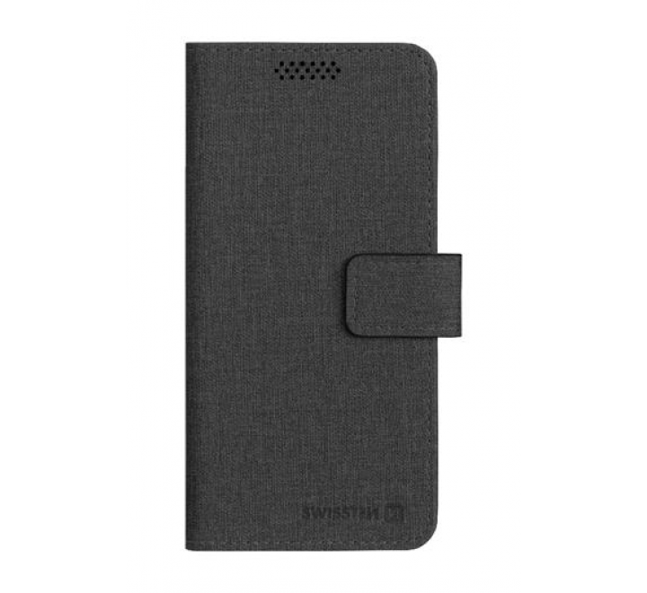 POUZDRO SWISSTEN LIBRO UNI BOOK XL ČERNÉ (158 x 80 mm)
