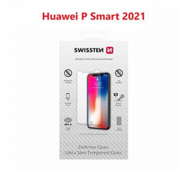 OCHRANNÉ TEMPEROVANÉ SKLO SWISSTEN HUAWEI P SMART 2021 RE 2,5D