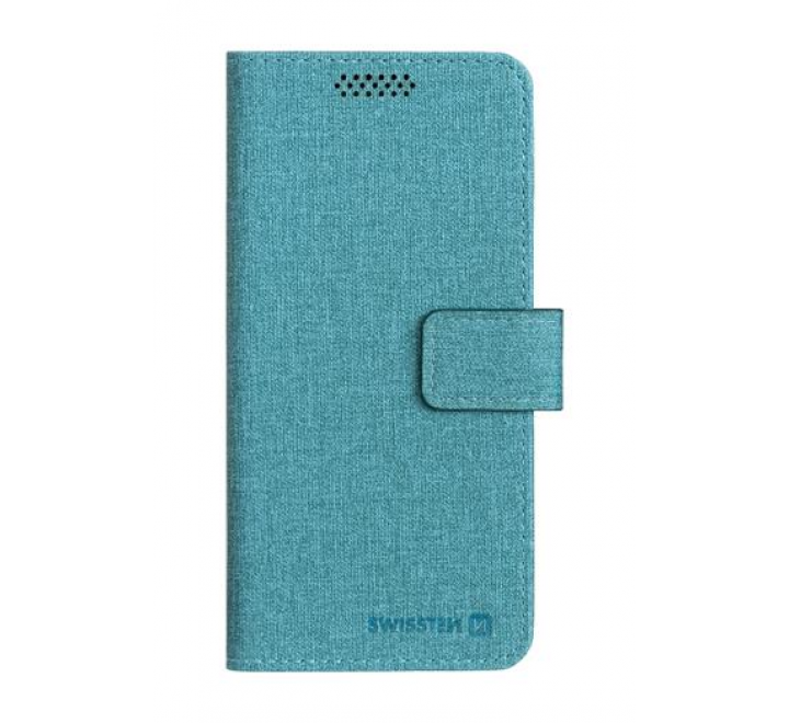 POUZDRO SWISSTEN LIBRO UNI BOOK XXL TYRKYSOVÉ (170 x 83 mm)