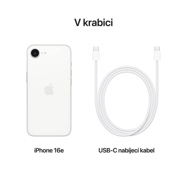 Apple iPhone 16e 256GB White
