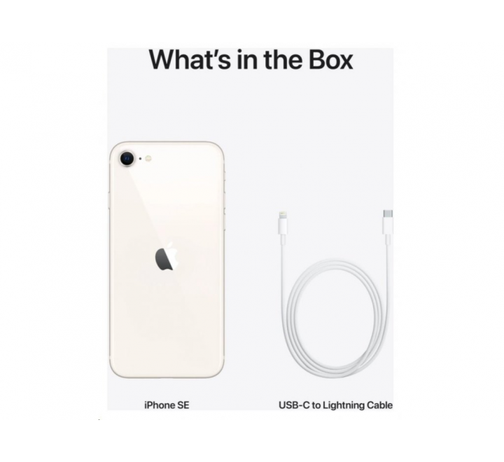 Apple iPhone SE 2022 64GB Starlight CZ distribuce