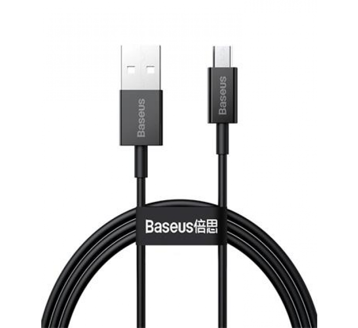 Baseus CAMYS-A01 Superior Fast Charging Datový Kabel MicroUSB 2A 2m Black