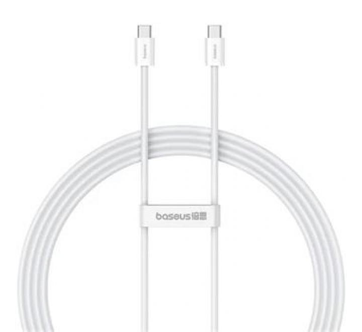 Baseus Superior Series 2 Fast Charging Datový Kabel USB-C - USB-C 30W 1m Moon White