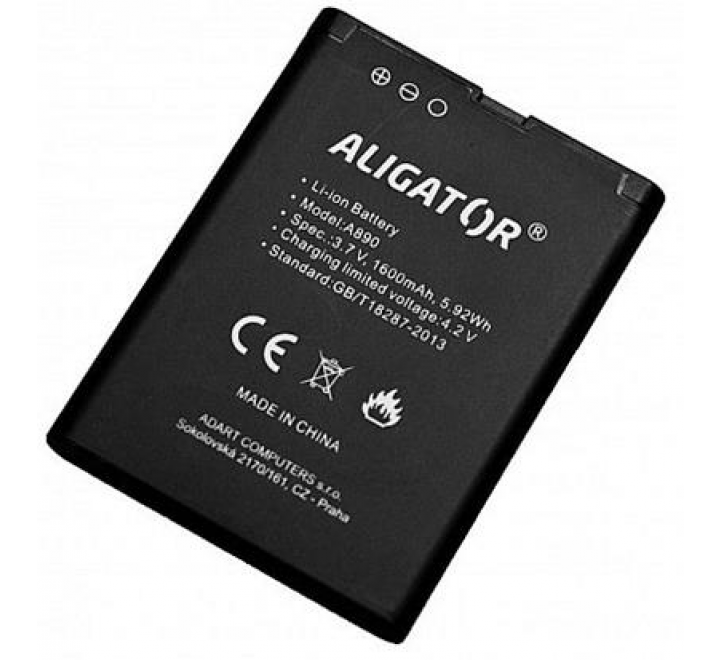 Baterie Aligator A890, A900  1600mAh Li-Ion 