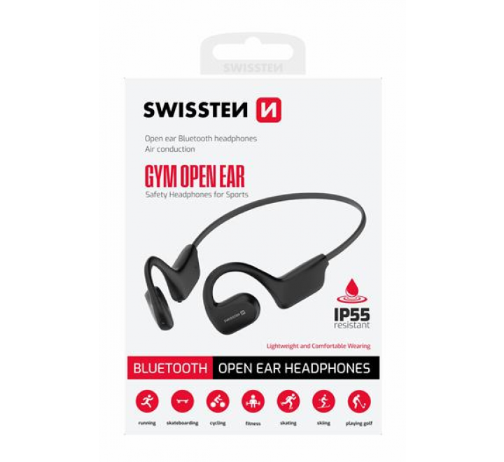 BLUETOOTH SLUCHÁTKA SWISSTEN GYM OPEN EAR