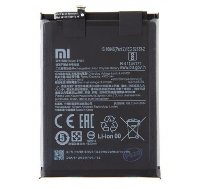 BN54 Xiaomi Original Baterie 5020mAh (Service Pack)
