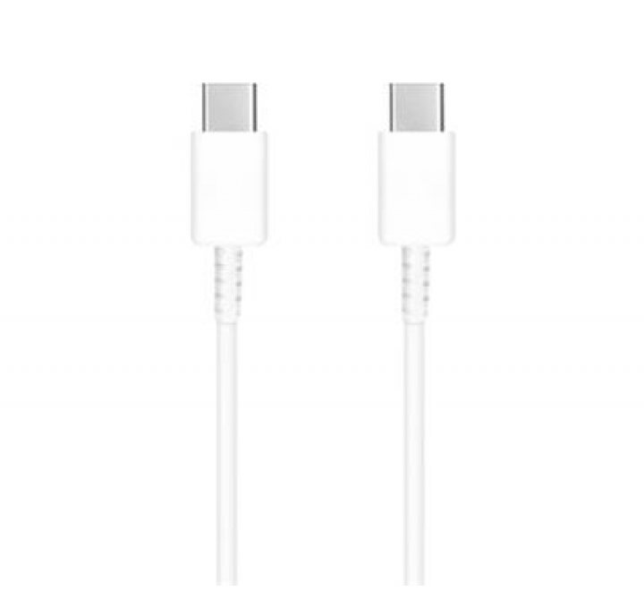 Data kabel Samsung EP-DA705BWE USB-C/USB-C, bílá (BULK)