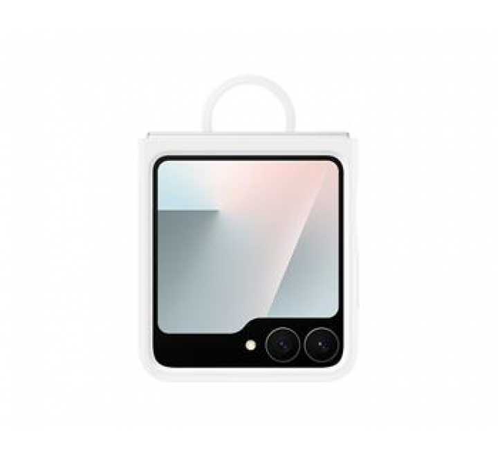 EF-PF741TWE Samsung Silikonový Kryt s Kroužkem pro Galaxy Z Flip 7 FE White