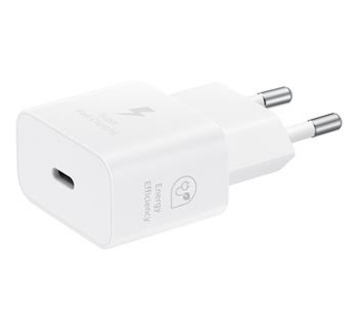 EP-T2510NWE Samsung USB-C 25W Cestovní Nabíječka White (Pošk. Balení)