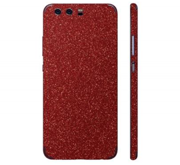 Fólie ochranná 3mk Ferya pro Huawei P9, červená třpytivá