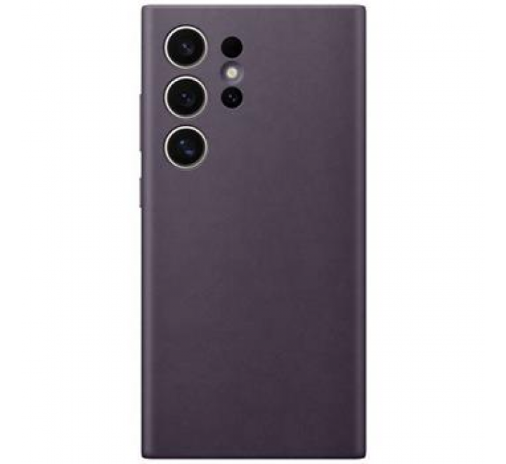 GP-FPS928HCAVW Samsung Kožený Kryt pro Galaxy S24 Ultra Dark Violet