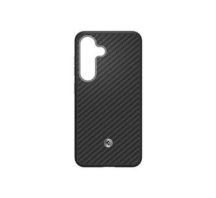 GP-FPS931PGA Samsung by Spigen Enzo Aramid Magnetický Kryt pro Galaxy S25 Black Silver