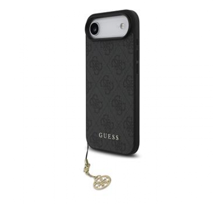 Guess 4G Charm Zadní Kryt pro iPhone 17 Air Tone on Tone Grey