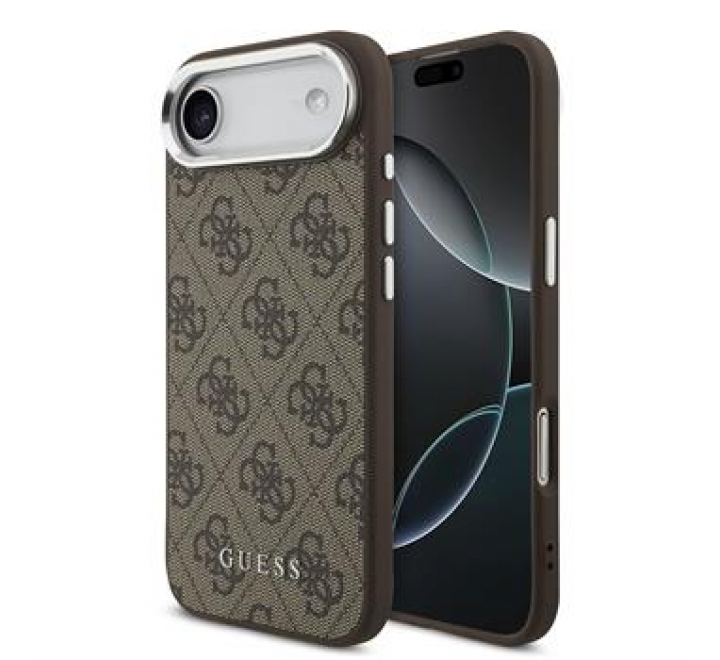 Guess 4G MagSafe Zadní Kryt pro iPhone 17 Air Brown