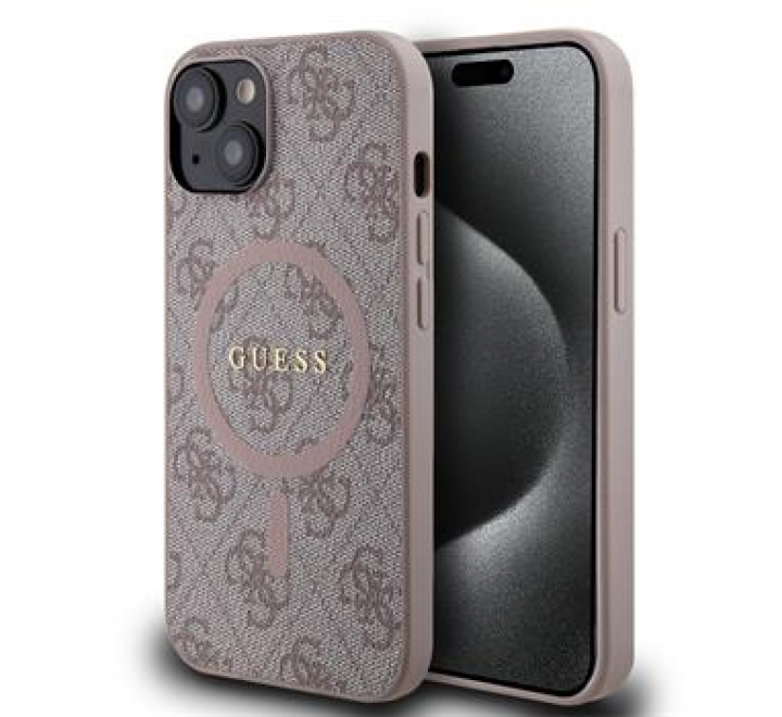 Guess 4G Zadní Kryt pro iPhone 14 Pink