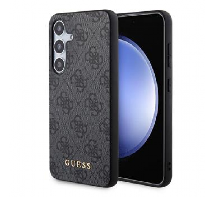 Guess 4G Zadní Kryt pro Samsung Galaxy S24 Black