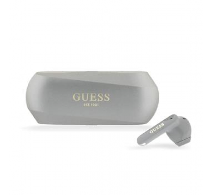 Guess Elongated Metallic ENC TWS Bezdrátová Sluchátka Taupe