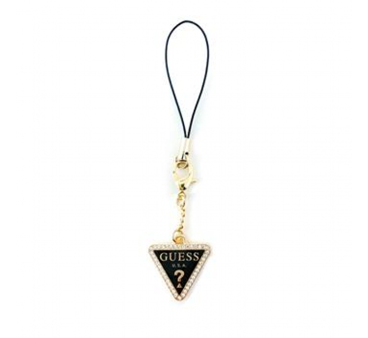Guess Přívěsek Strass Triangle Metal Logo