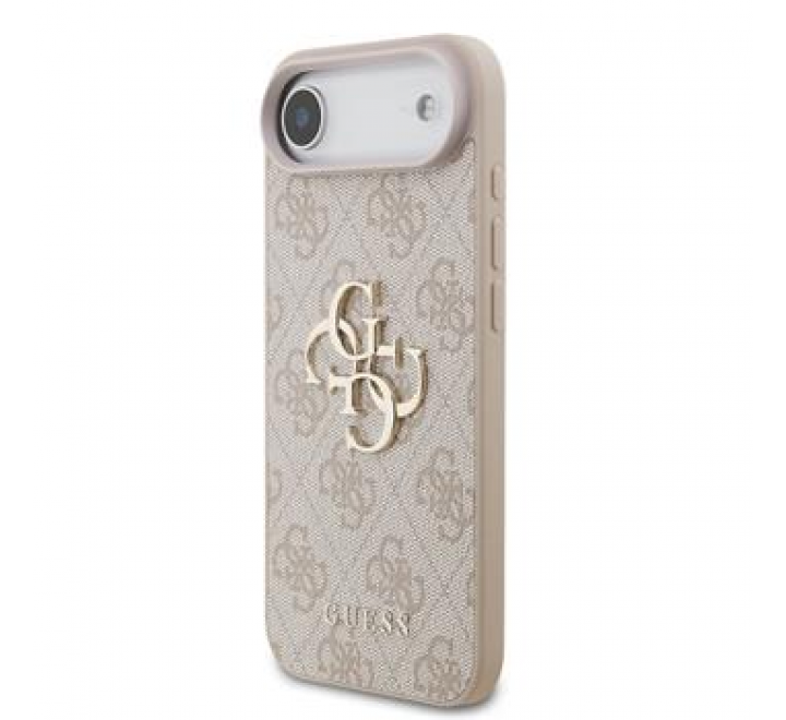 Guess PU 4G Metal Logo Zadní Kryt pro iPhone Air Pink