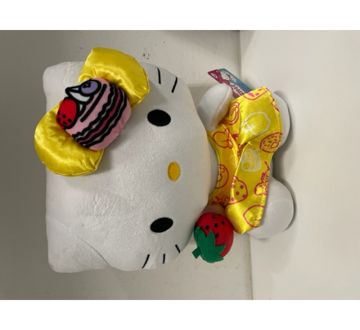 Plyšová Hello Kitty žlutá 28 cm