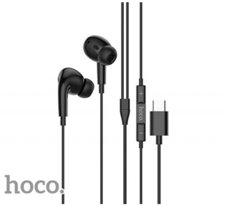 HF, sluchátka HOCO M1 Pro, stereo, USB-C, černá