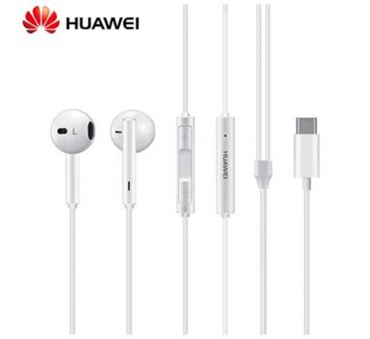 Huawei CM33 Type C Stereo Headset White (Bulk)
