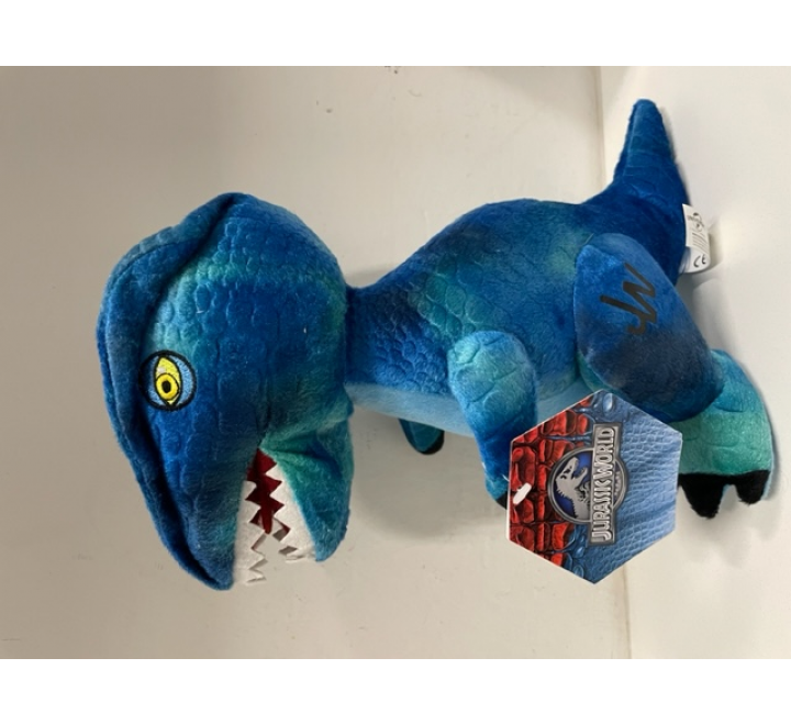 Plyšák T-rex modrý 25cm