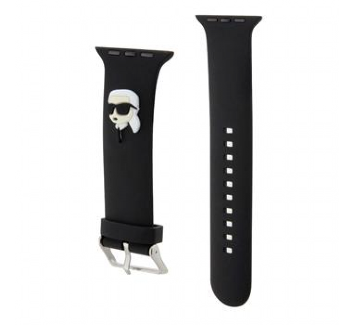 Karl Lagerfeld Karl Head NFT Řemínek pro Apple Watch 42/44/45/49 Black