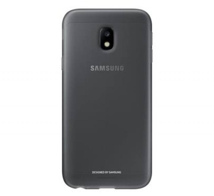 Kryt ochranný Samsung Jelly EF-AJ330TB pro Galaxy J3 2017, Black/černá