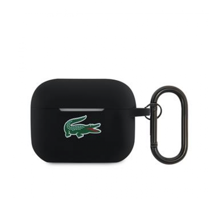 Lacoste Liquid Silicone Croc Logo Pouzdro pro AirPods Pro 2 Black