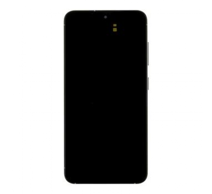 LCD display + Dotyk + Přední kryt Samsung S911 Galaxy S23 Graphite (Service Pack) 