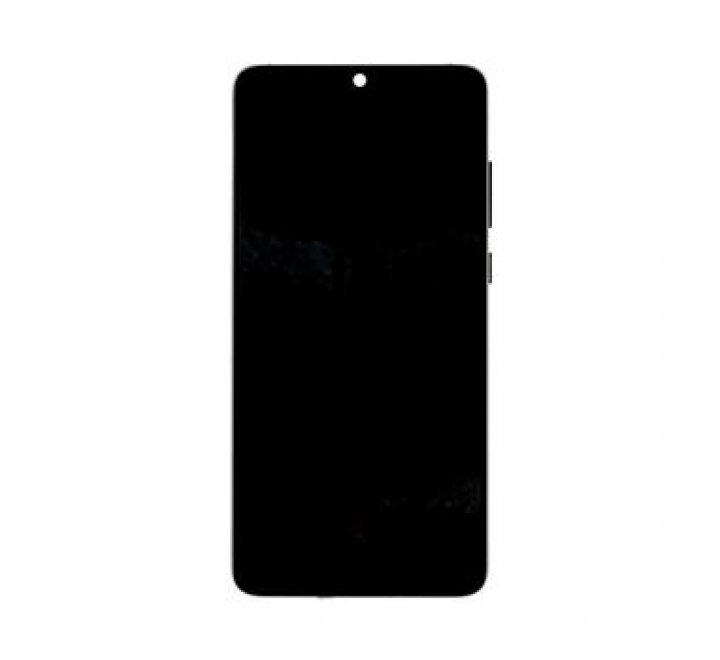 LCD Display + Dotyková Deska + Přední Kryt (Bez Otisku Prstu) Huawei P30 Black (Service Pack)