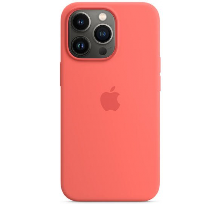 MM2E3ZM/A Apple Silikonový Kryt vč. Magsafe pro iPhone 13 Pro Pink Pomelo (Pošk. Balení)