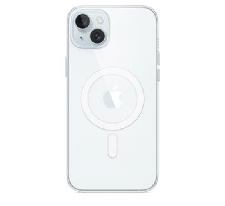 MT213ZM/A Apple Clear Kryt vč. MagSafe pro iPhone 15 Plus Transparent (Pošk. Balení)