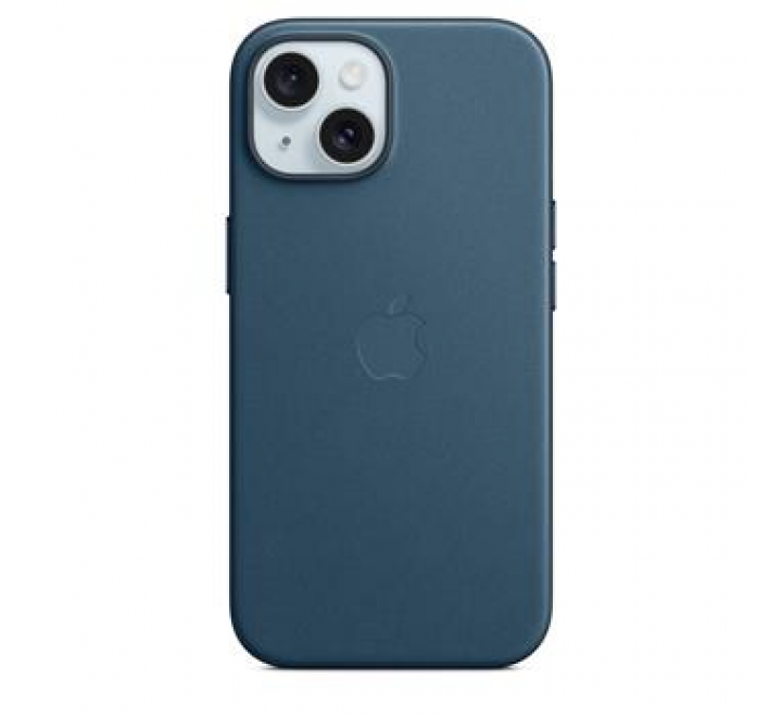 MT3G3ZM/A Apple FineWoven Kryt vč. MagSafe pro iPhone 15 Pacific Blue
