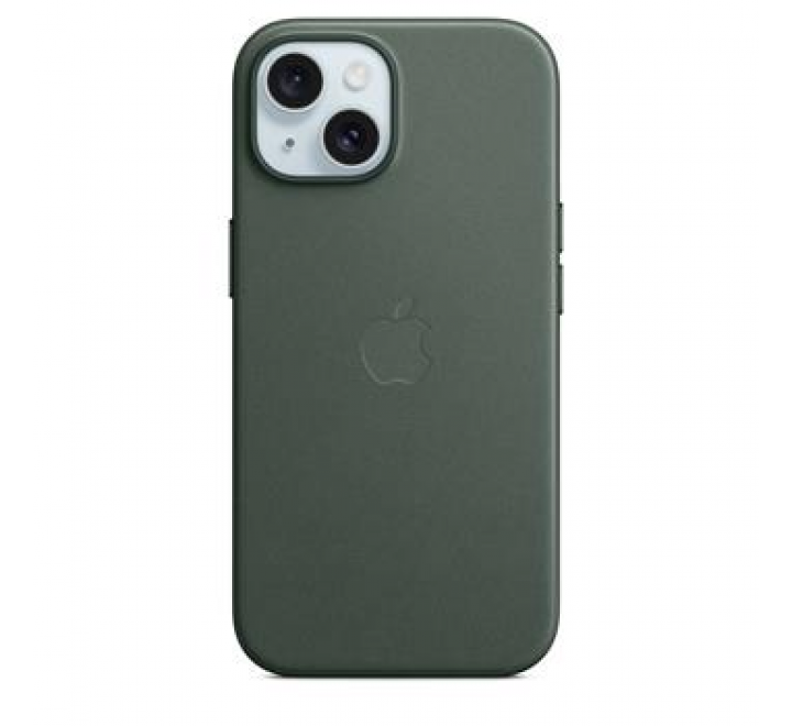MT3J3ZM/A Apple FineWoven Kryt vč. MagSafe pro iPhone 15 Evergreen