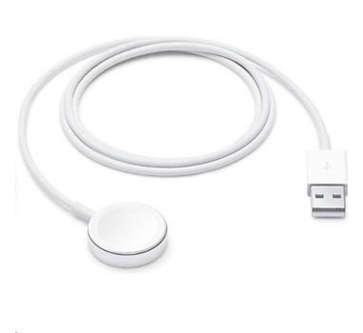 MX2E2ZM/A Apple Magnetický Nabíjecí Kabel pro Apple Watch (1m) White