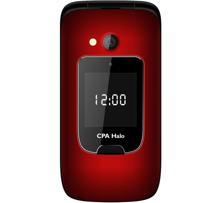 myPhone 1015 SENIOR - CPA Halo 15, červený + nabíjecí stojánek
