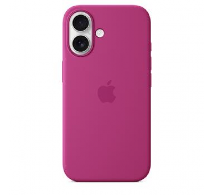 MYY53ZM/A Apple Silikonový Kryt vč. Magsafe pro iPhone 16 Fuchsia