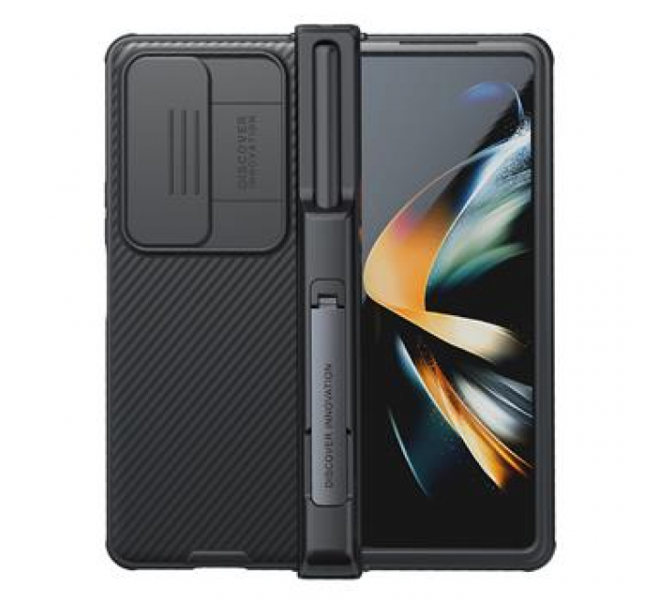 Nillkin CamShield PRO Slot+Stand Zadní Kryt pro Samsung Galaxy Z Fold 4 5G Black