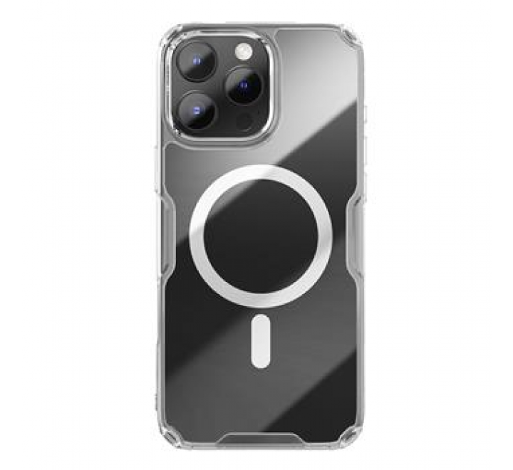 Nillkin Nature TPU PRO Magnetic Kryt pro Apple iPhone 16 Pro Max Transparent
