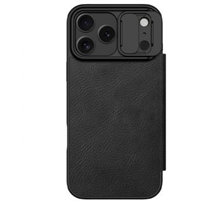 Nillkin Qin Book PRO Pouzdro pro Apple iPhone 17 Pro Max Black