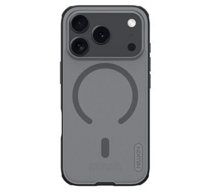Nillkin Super Frosted PRO Magnetic Zadní Kryt pro Apple iPhone 17 Pro Transparent Black