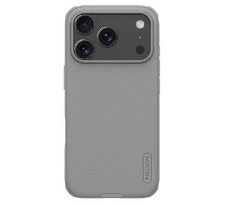 Nillkin Super Frosted PRO Zadní Kryt pro Apple iPhone 17 Pro Max Titanium Gray