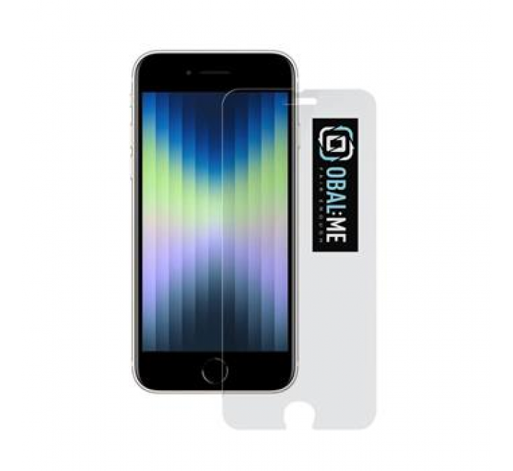 OBAL:ME 2.5D Tvrzené Sklo pro Apple iPhone 7/8/SE2020/SE2022 Clear 