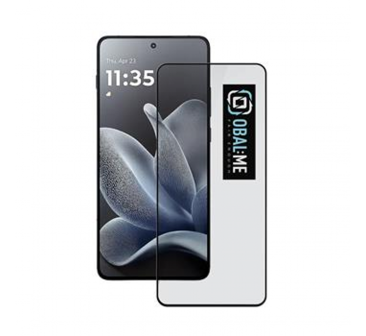 OBAL:ME 5D Tvrzené Sklo pro Motorola Edge 70 Black 