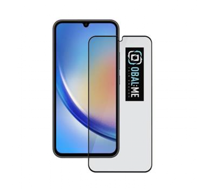 OBAL:ME 5D Tvrzené Sklo pro Samsung Galaxy A34 5G Black 